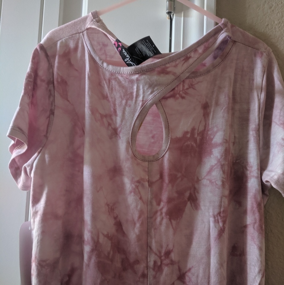 Girls cross back tee - Picture 2 of 2
